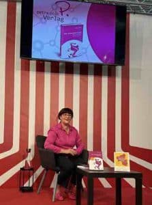 Petra Polk bei der Frankfurter Buchmesse 2025