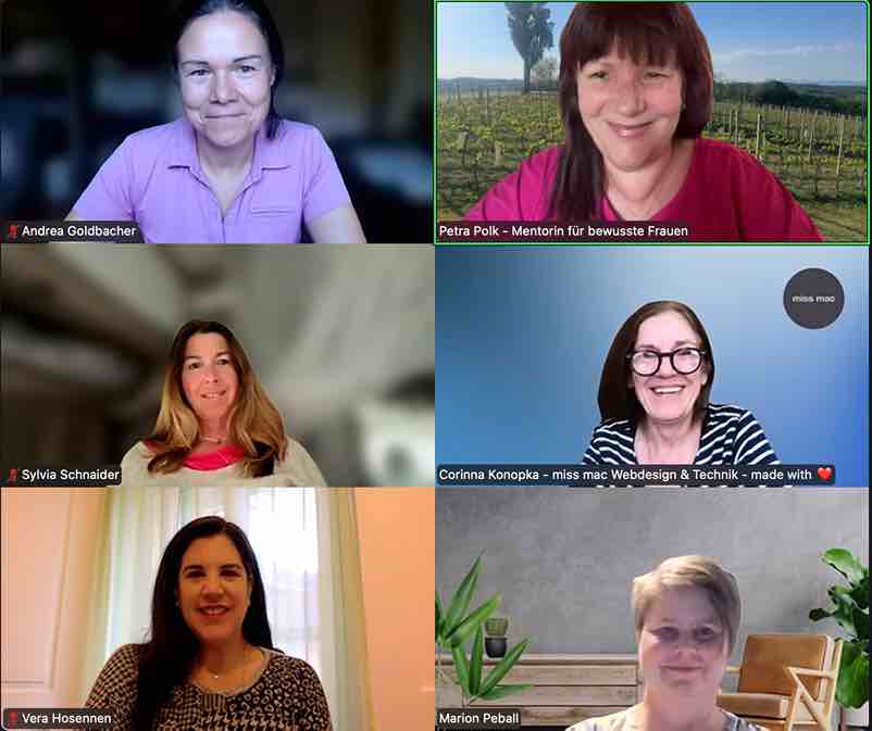 Petra Polk beim Onlinebusiness
