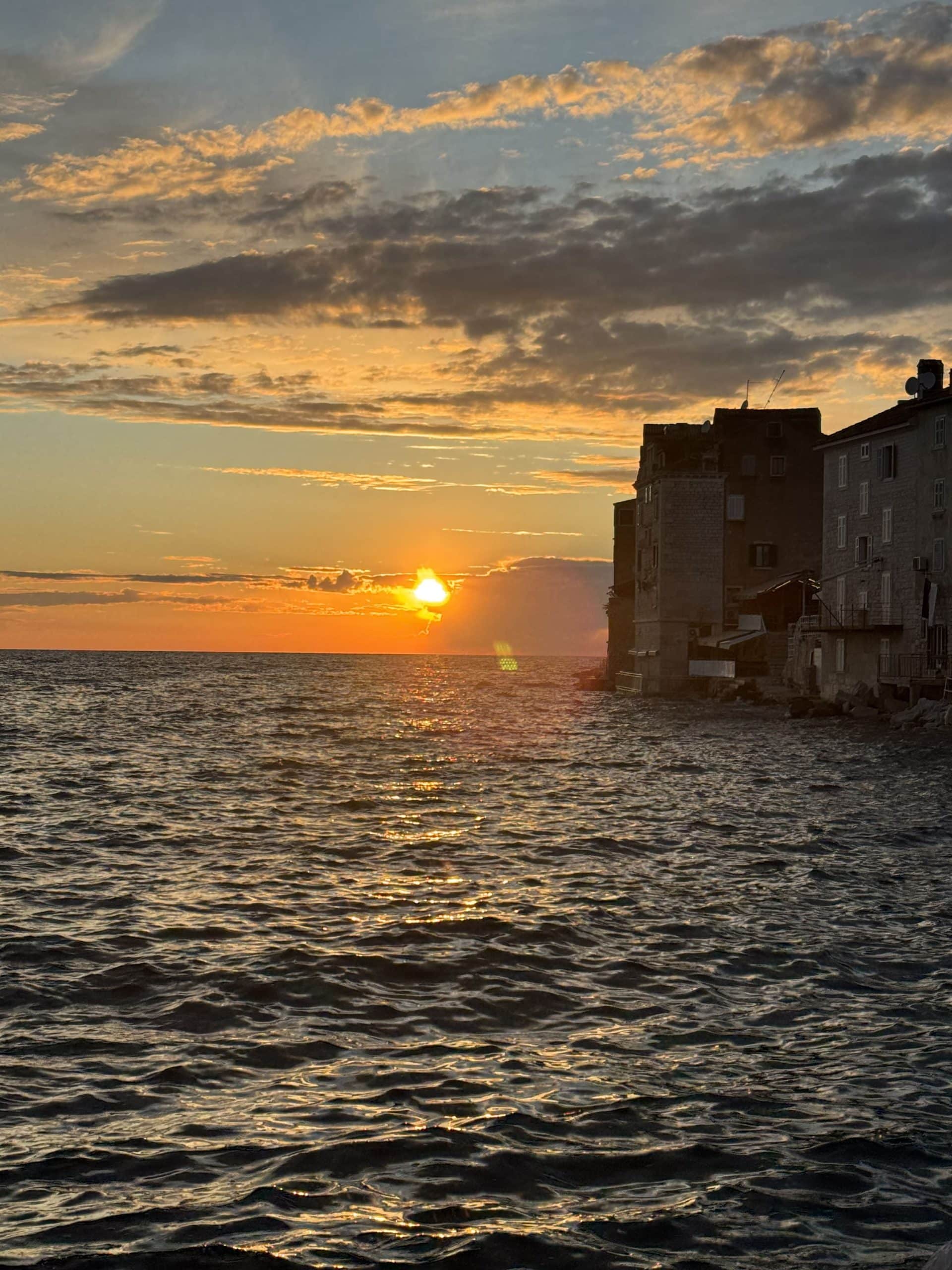 Sonnenuntergang in Kroatien Sonnenuntergang in Kroatien