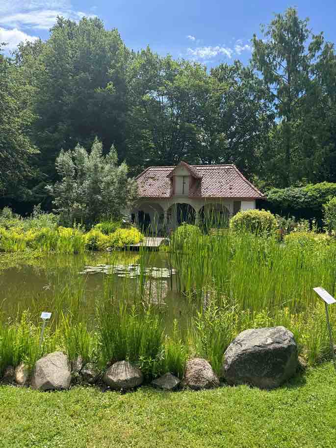 Entspannung im Klostergarten