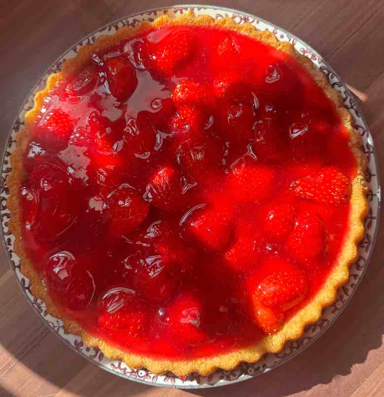 Erdbeerkuchen