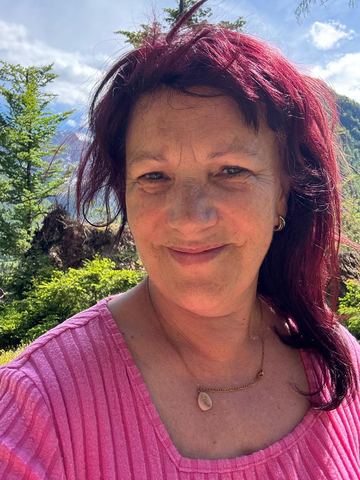 Petra Polk 2026 bei ihrere Reise