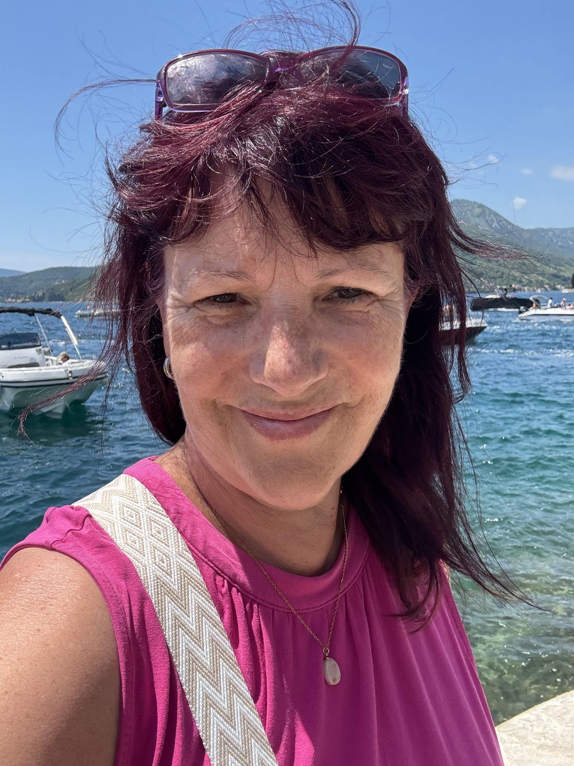 Petra Polk in Perast Petra Polk in Perast