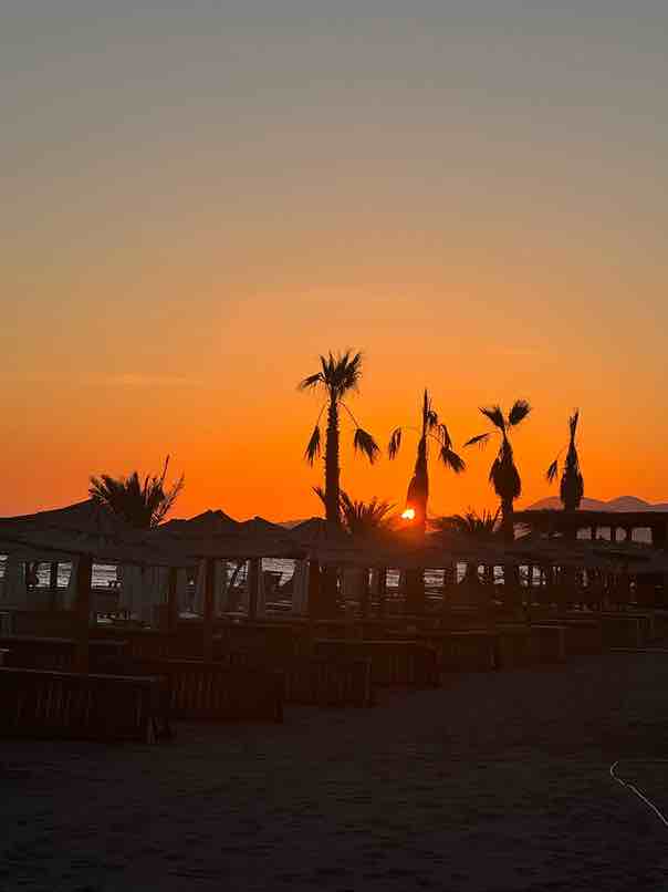 Sonnenuntergang in Ulcinj Solotravel