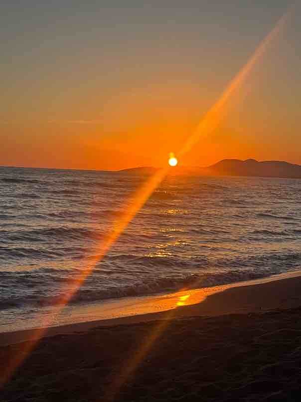 Sonnenuntergang in Ulcinj
