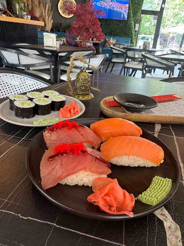 Sushi zum Frühstück