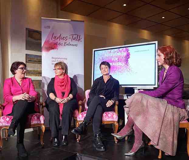 Petra Polk beim Ladies-Talk